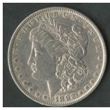 1882 Morgan Silver Dollar