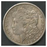 1902-O Morgan Silver Dollar