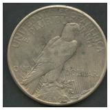 1921 Peace Silver Dollar