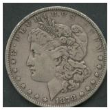 1878 8 TF Morgan Silver Dollar