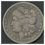 1878-CC Morgan Silver Dollar