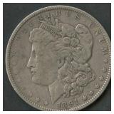 1891-O Morgan Silver Dollar