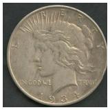 1934-D Peace Silver Dollar VAM-3 (?)