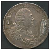 1778 Bavaria Carles Theodore .833 Silver 28.06g