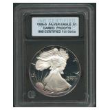 1986-S ASE Silver Eagle 1ozt