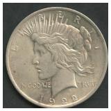 1922 Peace Silver Dollar Double Die Reverse (?)