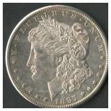 1897-S Morgan Silver Dollar