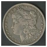 1897-O Morgan Silver Dollar