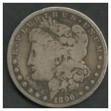 1896-S Morgan Silver Dollar