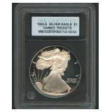 1992-S ASE Silver Eagle 1ozt