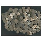 Bag of 200+ Mixed Buffalo Nickels