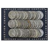 Roll of Mixed 35% Jefferson Wartime Nickels