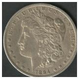 1894-O Morgan Silver Dollar