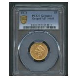 1878 $3 Gold Princess PCGS AU Details