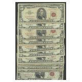 20- 1963 $5 Legal Tender Notes FR-1536