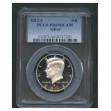 2012-S Silver Kennedy Half PCGS PR69 DCAM