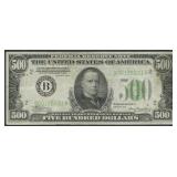 1934 $500 Federal Reserve Note NY FR-2201B