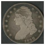 1836 Capped Bust Half Dollar Lettered Edge