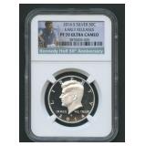 2014-S Silver Kennedy Half NGC PF70 Ultra Cam