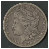 1878-CC Morgan Silver Dollar
