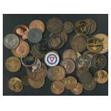 44- Mixed Medals and Commemorative Tokens