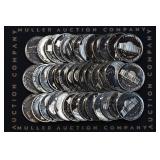 Roll of Mixed Proof Jefferson Nickels 1956-2015