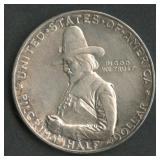 1920 Pilgrim 300th Commemorative Silver Half