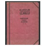 Dansco Lincoln Penny Album 1909-1929, 25 Pcs