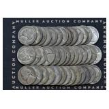 Roll of Mixed 35% Silver Jefferson War Nickels