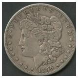1896-S Morgan Silver Dollar