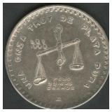 1980 Mexico Casa De Moneda .925 Silver 1 ozt TW