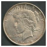 1922-S Peace Silver Dollar
