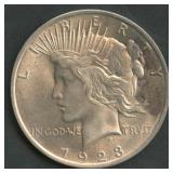1923 Peace Silver Dollar