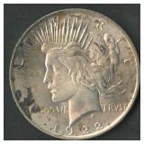 1922 Peace Silver Dollar