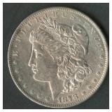 1878 Reverse of '79  Morgan Silver Dollar