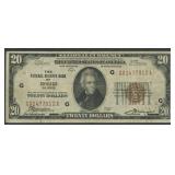 1929 $20 Federal Res Bank Note CHI FR-1870G