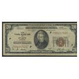 1929 $20 Federal Res Bank Note ATL FR-1870F
