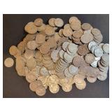 Bag of Approx 250 Mixed Date Buffalo Nickels