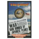 Pearl Harbor 60th Commem Proof .999 Silver 1 ozt