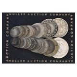 (3.83 ozt TW) 31- Mixed Foreign .900+ Silver Coins