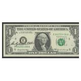 1969 $1 Federal Res Note FR-1903E Autographed
