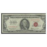 1966 $100 Legal Tender Note Red Seal FR-1550