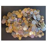 Large Bag of 100's of Tokens, Wooden Nickels, etc