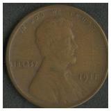 1911-S Lincoln Head Cent