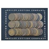 Roll of Mixed 1800's Indian Head Cents
