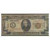 1934A $20 Federal Res Note Hawaii FR-2305