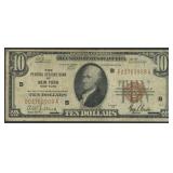 1929 $10 Federal Res Bank Note NY FR-1860B
