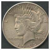 1935 Peace Silver Dollar