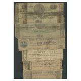 6- Mixed Obsolete Bank Notes Virginia & NC