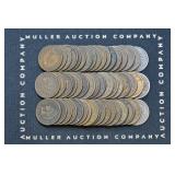 Roll of Mixed 1800's Indian Head Cents